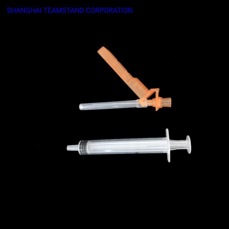 CE/FDA Approved Safety Needle Syringe for Hypodermic Injection