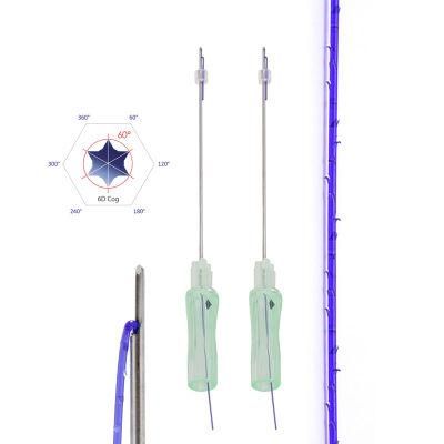 Korean Surgical Suture Needle Pdo Blunt Thread Face