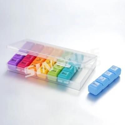 High Quality &amp; Popular Type 28 Cases Plastic Pill Box