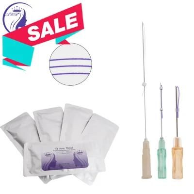 Cog 21g 3D 4D Buttock Lift CE Pdo/Plla/Pcl Thread W Cannula Needle Type for Beauty
