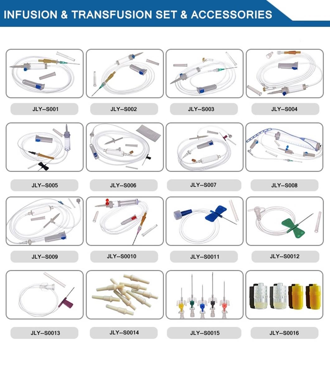 Disposable Transparent Heparin Cap with Soft Blister Pack