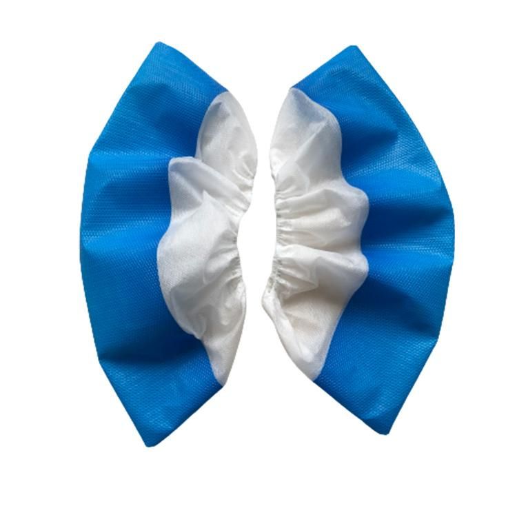 Anti Slip PP+CPE Shoe Covers with Laminated Film