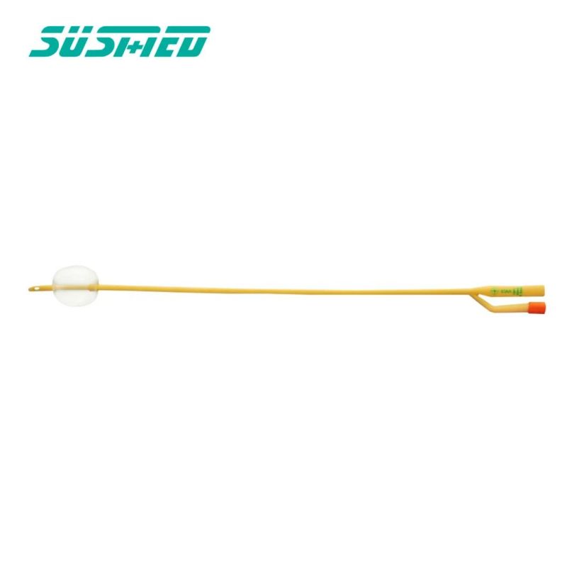 All Disposable Medical 3 Way 2 Way Latex Silicone Foley Catheter