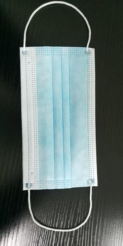 The Manufactor 3-Ply Surgical Face Mask with Ear Loop, China White List, CE, ISO Approved