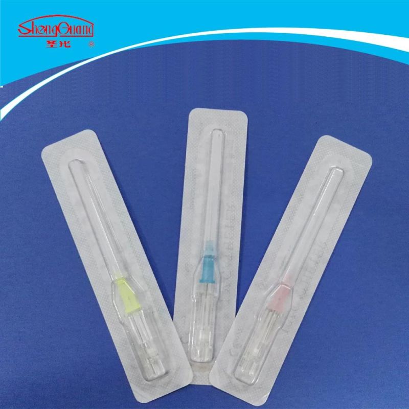 14G 16g 18g 20g 22g CE Approved Medical Safety Pen Type Manufacture of IV Cannula