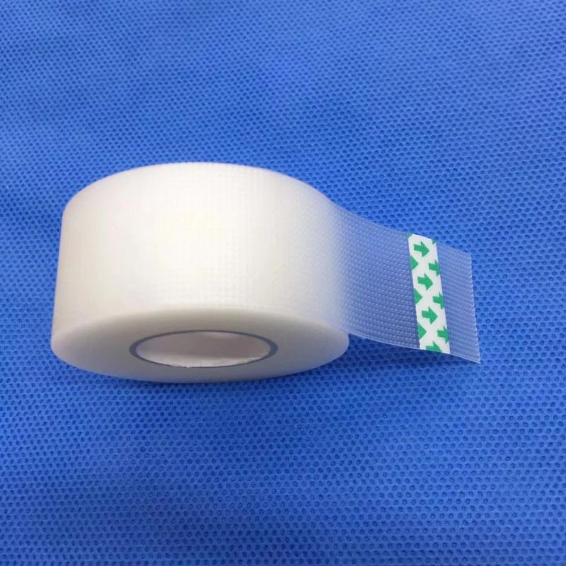 Surgical Tape Medical Materials Adhesive Use Surgical Dressing Tapes Transparent/Plastic/PE Tape