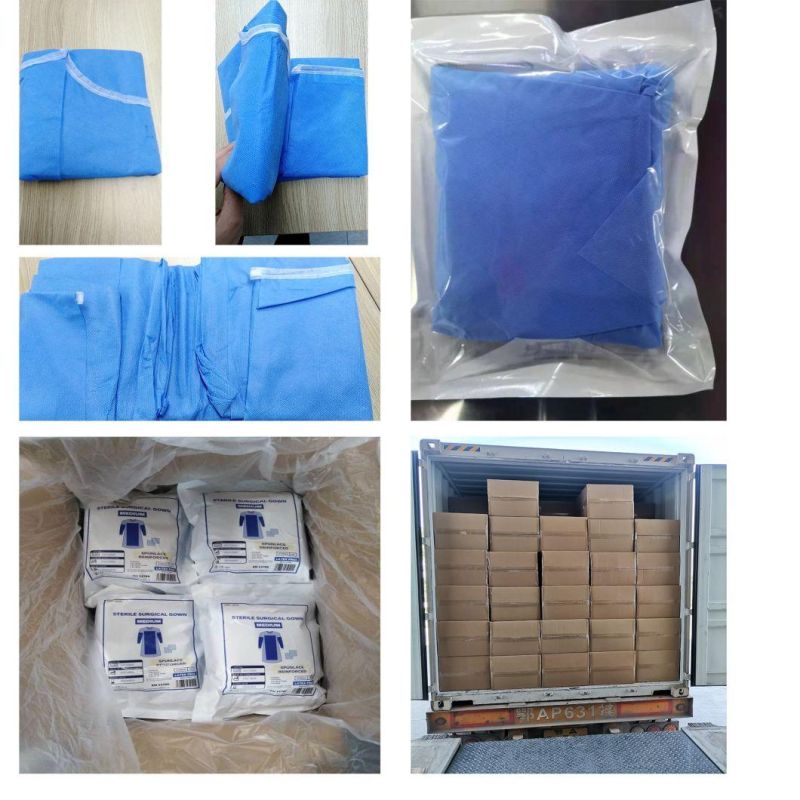 Hospital Protective Clothing Sterile Medical Disposable Surgical Gown