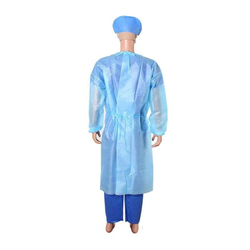 Disposable Hospital Protection SMS Surgical Gown Suppliers Medical Gowns