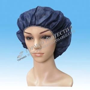 Nonwoven Disposable Bouffant /Mob Nurse Caps for Surgical Head Cover