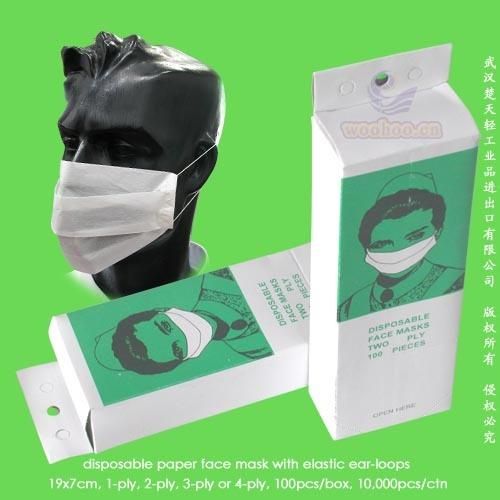 Disposable Nonwoven PP Surgical Face Mask with Earloop