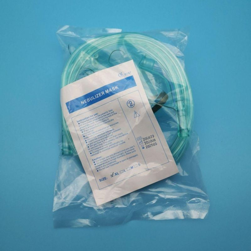 Disposable Medical Supply PVC Nebulizer Mask with Aerosol Kit