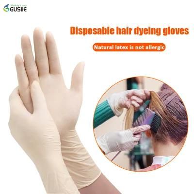 Disposable Latex/Nitrile Protective Medical Examinationpowder Free Rubber Gloves