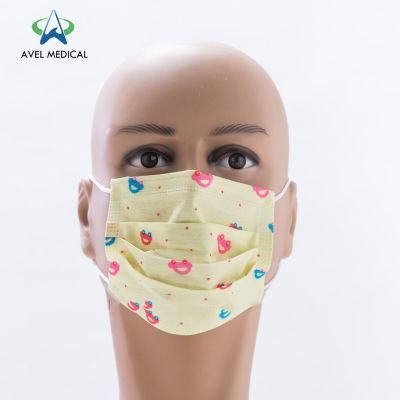 3 Ply Facial Face Protection Dust Disposable Breathable Earloop Face Mask