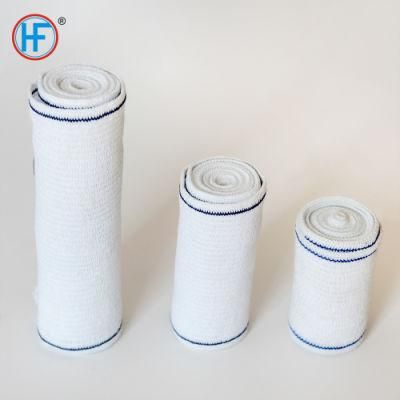 Mdr CE Approved Hot Sale Hf B-3 Manufacturer Bleached Plain Elastic Bandage