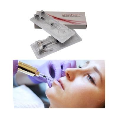 Anti Wrinkles Injectable Dermal Filler Hyaluronic Acid Filler 2ml for Beauty