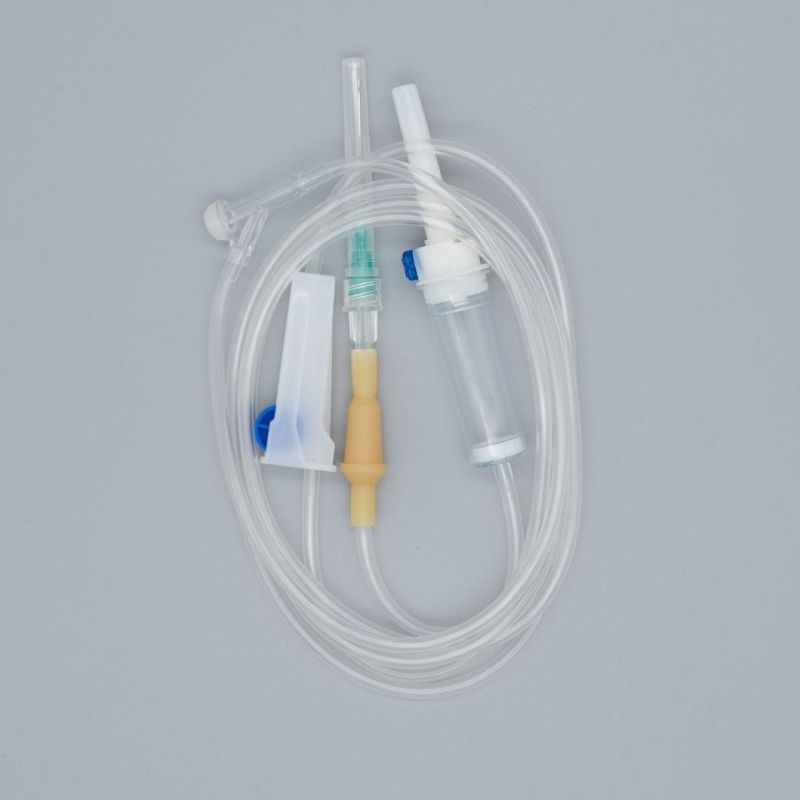 IV Administration Set/Infusion Set with Flow Regulator and Y-Site