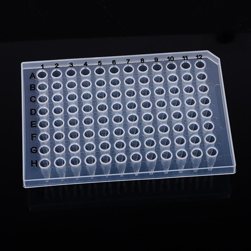 Fast Shipping 96 Well Plastic Half Skirt PCR Plate