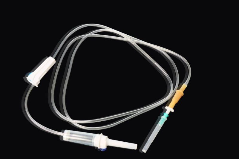 Wego Brand Medical Soft PVC Disposable Infusion Set with Needle