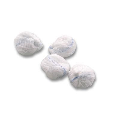 100% Cotton Surgical Gauze Non Woven Ball with X-ray Detectable