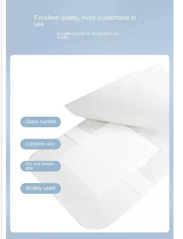 Medical Wound Dressing for Wound Healing Highly Absorbent Dressing Sterile Individual Wrapped for Wound Care