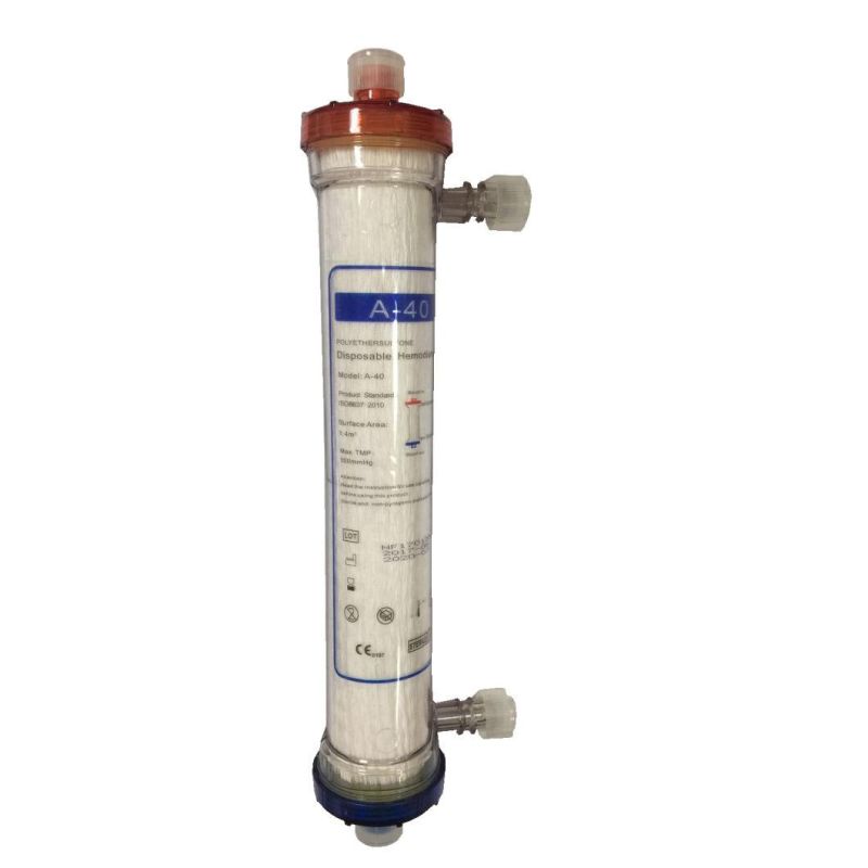 CE ISO Medical Hemodialyser High Flux with Dialysis Hemodialyzer