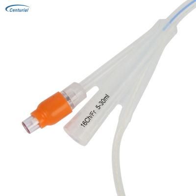Silicone Foley Catheter with Temperature Probe for Petriadic and Adult of All Sizes
