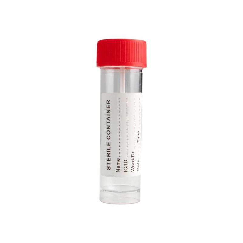 Medical Sterile Container Sample 60ml Cup with Lid