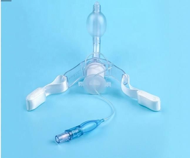 Medical Sterile PVC Disposable Tracheostomy Tube Different Types Cuffed