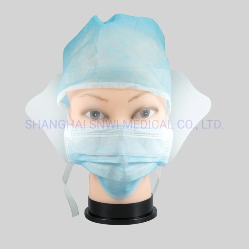 Disposable Factory Direct Medical Non Woven Disposable Printed Bouffant Cap in Low Price