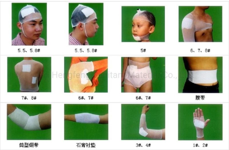 Sugama Spandex and Nylon Elastic Tubular Net Bandage 4# (2.7CM)