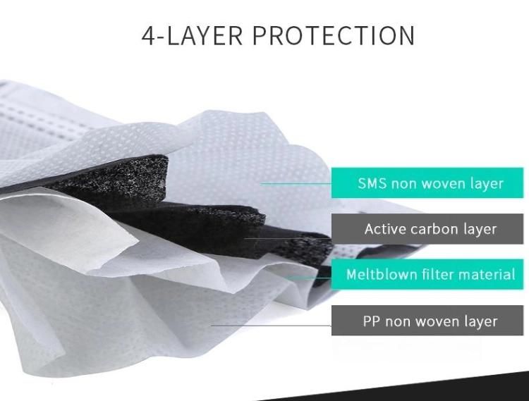 Anti-Dust Mask Earloop Face Mask Activated Carbon Mask