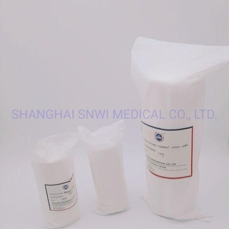 White Sterile Cotton Gauze Jumbo Bandage Roll