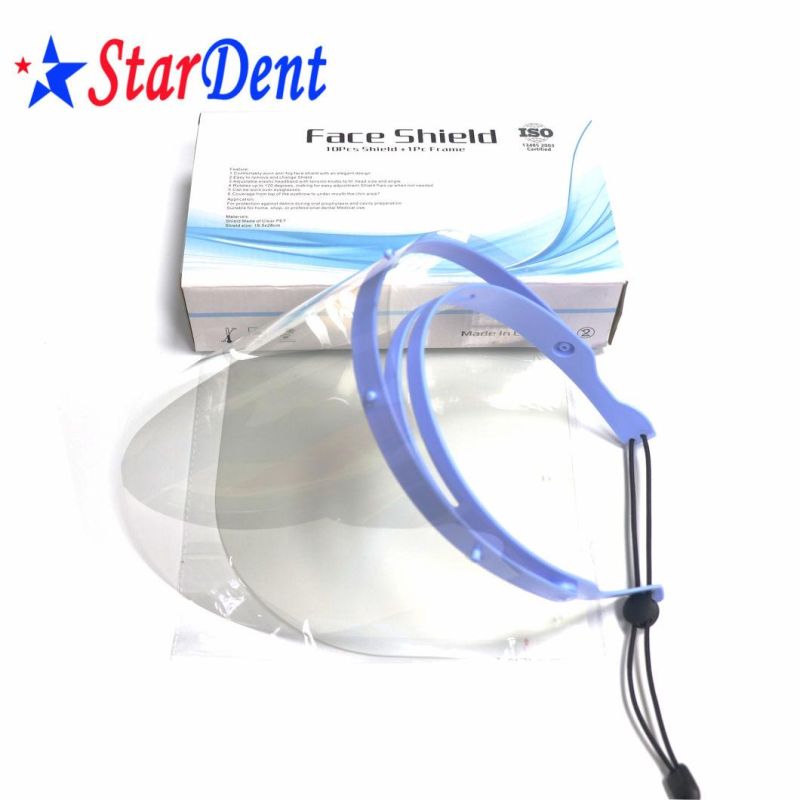 Clinica Hospital Medical Lab Surgical Diagnostic Hospital Medical Lab Surgical Diagnostic Dentist Dental Disposable Protect Face Shield Doctor