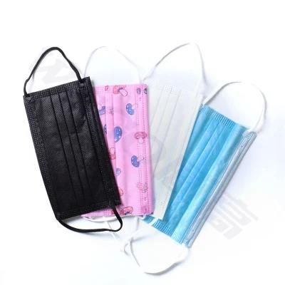 Fast Delivery 3 Ply Disposable Protective Face Mask