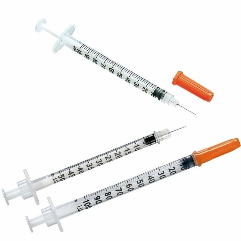 Disposable Insulin Syringe 0.3/0.5/1 Ml with CE