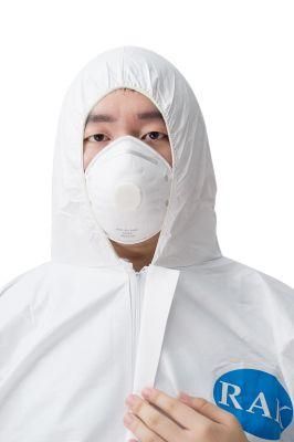 Hot Sale High Quality Chemical Hazmat Protective Suit Disposable Coverall Clothing