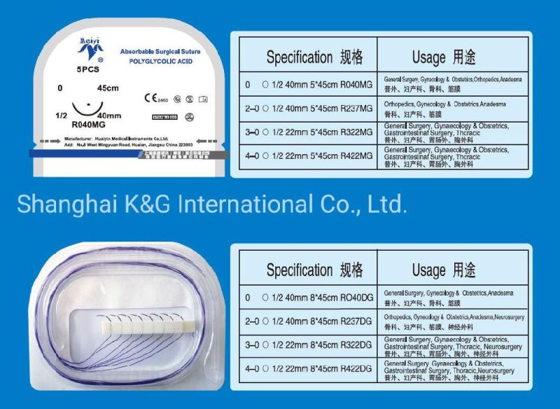 Winemd China Wholesale Surgical Absorbable Sutures