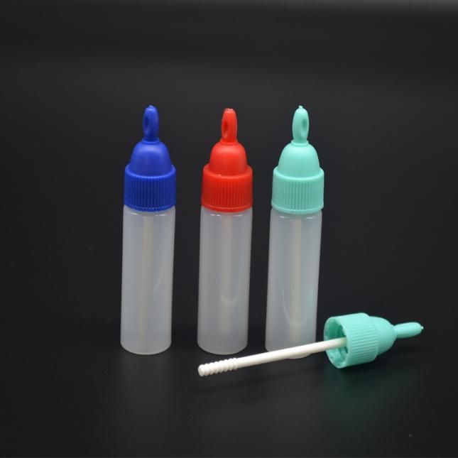 Laboratory Consumables 5ml Plastic Fecal Collection Bottles