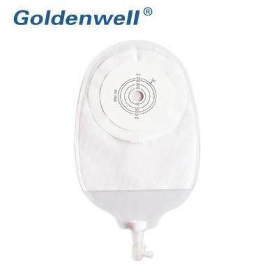 Medical Adhesives One-Piece 45mm 50mm 57mm 60mm Urostomy Urine Ostomy Bag, Urostomy Bag Supplier
