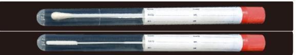 Sterile Swab in Tube Sampling Collection Test Plastic Soft Collection Tube