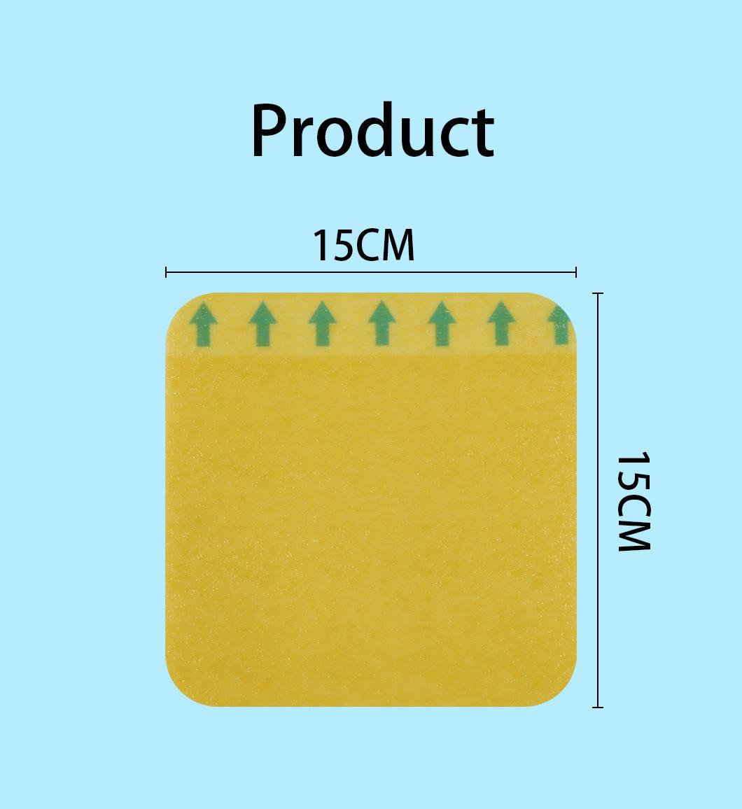 Material Good Absorption Hydrocolloid Dressing for Foot Blister Minor Burn as Wholesale Wound Medical Care Wholesale Price