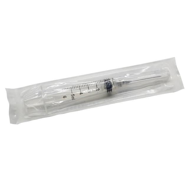 Disposable Medical Sterile Luer Lock/Luer Slip Syringe (1ml 3ml 5ml 10ml)