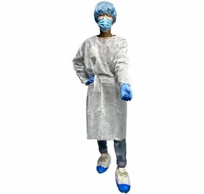 Non Sterile Civil Use High Quality AAMI Protective Isolation Procedure Gown