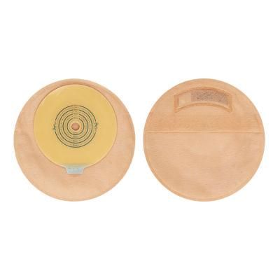 Two Pieces System Colostomy Bag with Twist Tie, Ostomy Bag Draiable System