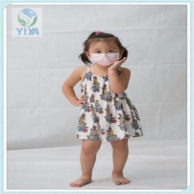 Factory Suppliers Cartoon Kids Printing Non-Woven Earloop Mask Children
