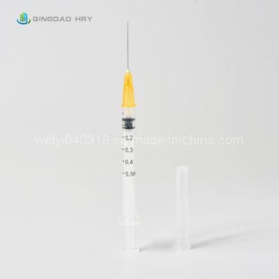 Factory Wholesale Disposable 0.5-20ml Medical Injection Luer Lock Slip Auto-Disable Syringes with Strong Production Capacity and Fast Delivery