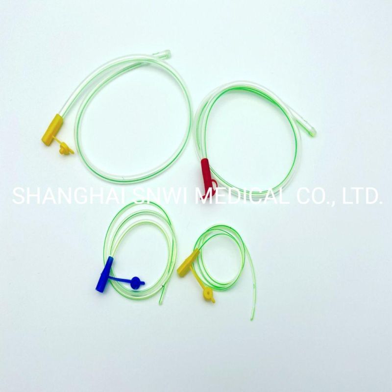 CE&ISO Certificate Medical Disposable Nasogastric Stomach Feeding Tube Used in Hospital