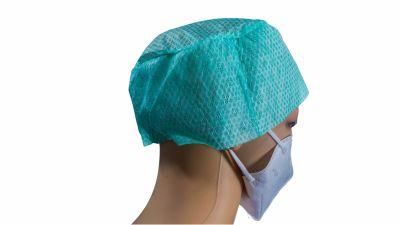 Non-Hazardous Disposable Doctor Nurse Cap Hats Surgical Head Cap for Women Doctors
