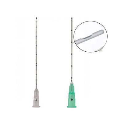 Wholesale Types of Cannula and Sizes 25g 30g 50mm Blunt Micro Cannula Tip Needle
