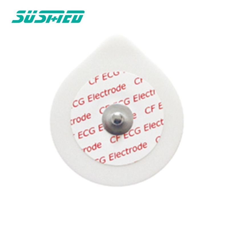 Disposable Adult Foam Safety ECG Electrode Pads Child Different Size